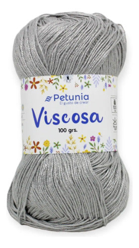Hilo Viscosa 100grs De Petunia