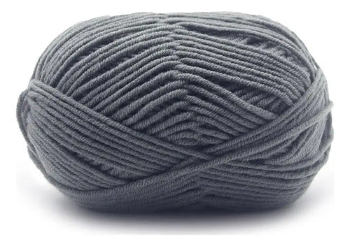 Lana Milk Cotton 50grs (4 Hebras Dobles 2mm) 90mts Aprox.