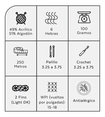 Algodón Estampado Gardenia 100grs Orquídea