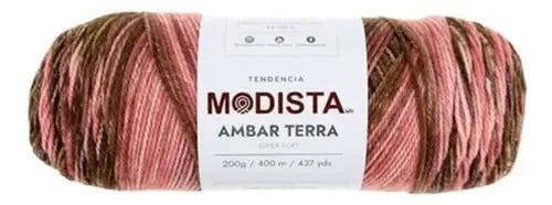 Lana Ambar Terra 200grs Modista