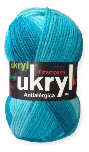 Lana Ukryl Estampado 100grs Ovillo