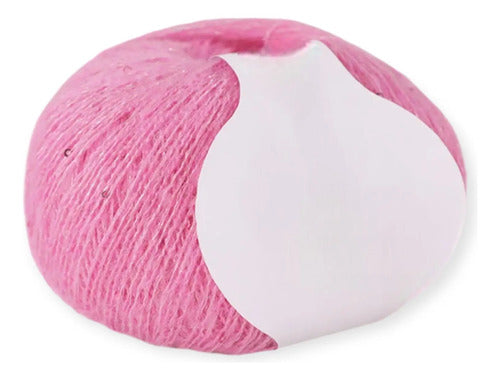 Lana Mohair 25 Grs Lurex Lentejuelas Hermosos Colores