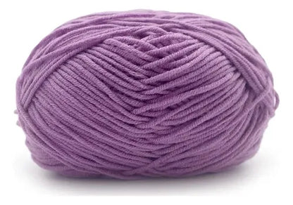 Lana Milk Cotton 50grs (4 Hebras Dobles 2mm) 90mts Aprox.