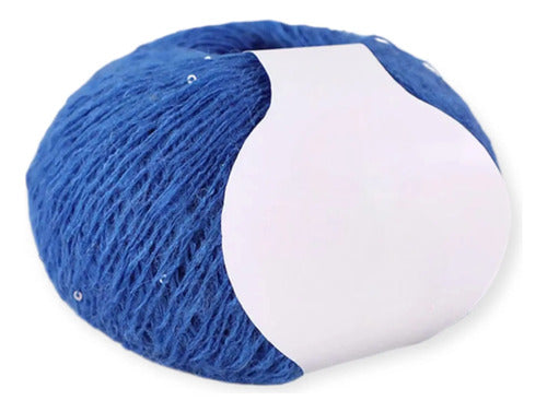 Lana Mohair 25 Grs Lurex Lentejuelas Hermosos Colores