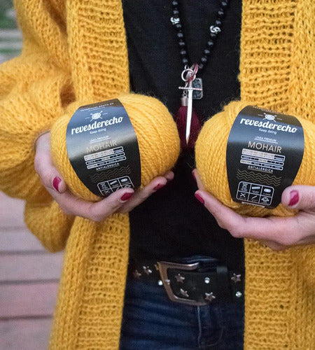 Lana Mohair 50grs Revesderecho