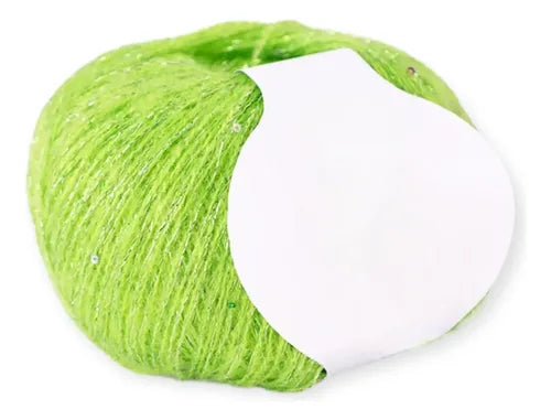 Lana Mohair 25 Grs Lurex Lentejuelas Hermosos Colores