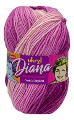 Lana Diana 100g Ukryl Ovillo