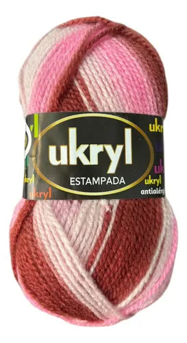 Lana Ukryl Estampado 100grs Ovillo