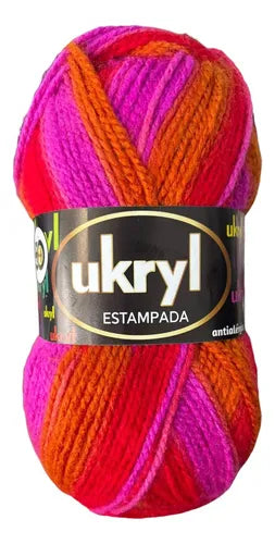 Lana Ukryl Estampado 100grs Ovillo