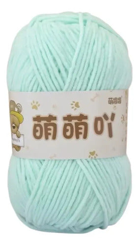 Lana Mini Velvet 50grs Ultra Delgada 3mm.