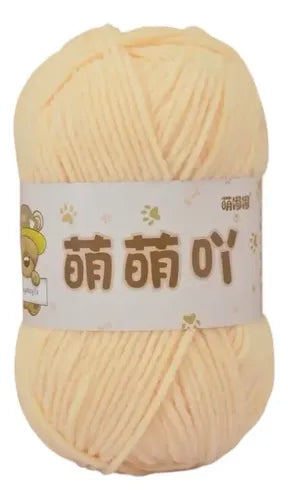 Lana Mini Velvet 50grs Ultra Delgada 3mm.