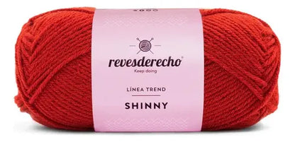 Lana Shinny 100grs Revesderecho Con 5% De Lurex