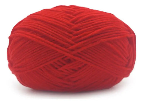 Lana Milk Cotton 50grs (4 Hebras Dobles 2mm) 90mts Aprox.