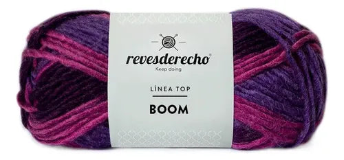 Lana Boom Mix 100grs A Revesderecho 15% Lana