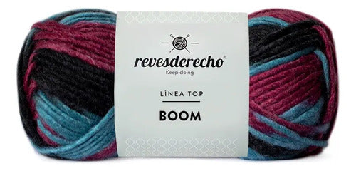 Lana Boom Mix 100grs A Revesderecho 15% Lana