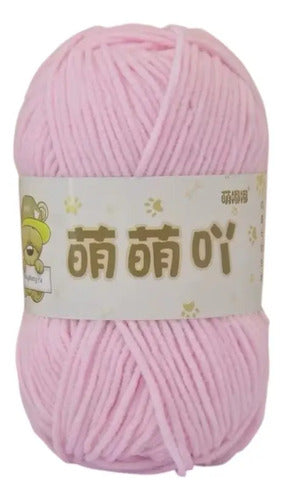 Lana Mini Velvet 50grs Ultra Delgada 3mm.