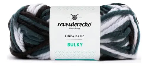 Lana Bulky Mix 100grs Revesderecho