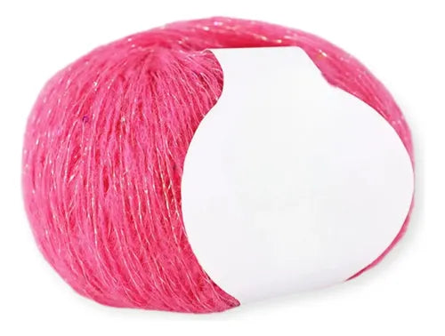 Lana Mohair 25 Grs Lurex Lentejuelas Hermosos Colores