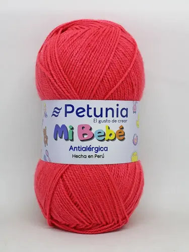 Lana Mi Bebé 100 Grs Petunia