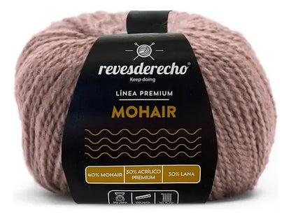 Lana Mohair 50grs Revesderecho