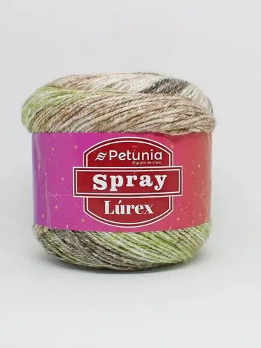 Lana Spray Lurex 100 Grs Petunia