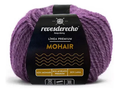Lana Mohair 50grs Revesderecho
