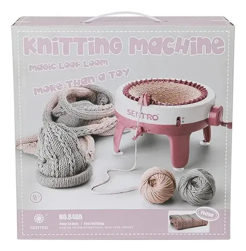Maquina Para Tejer Manual 40 Agujas Telar Giratorio