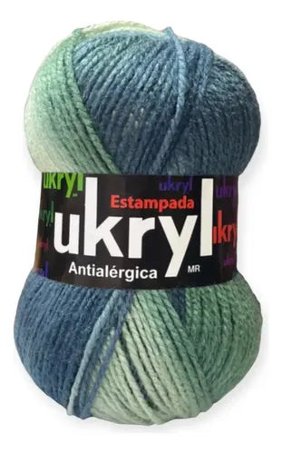 Lana Ukryl Estampado 100grs Ovillo