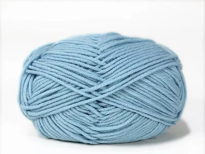 Lana Milk Cotton 50grs (4 Hebras Dobles 2mm) 90mts Aprox.