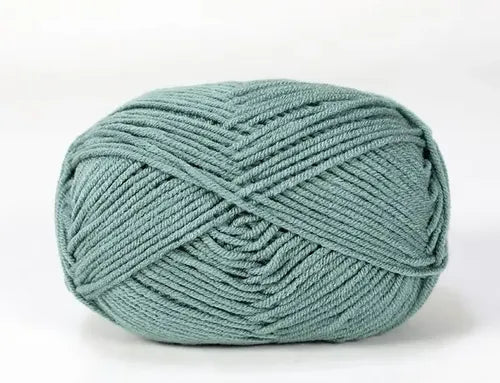 Lana Milk Cotton 50grs (4 Hebras Dobles 2mm) 90mts Aprox.