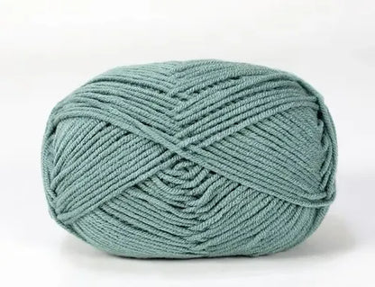 Lana Milk Cotton 50grs (4 Hebras Dobles 2mm) 90mts Aprox.