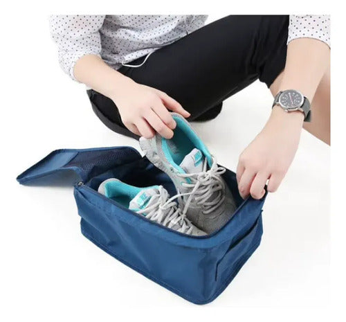 Bolsa Porta Zapatos Organizadora Para Viaje Impermeable