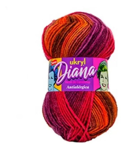Lana Diana 100g Ukryl Ovillo