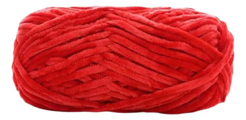 Lana Chenille Acrílico 100grs Exclusivos Colores
