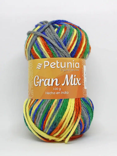 Lana Gran Mix 100grs Petunia