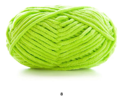 Lana Chenille 3,5mm 50grs