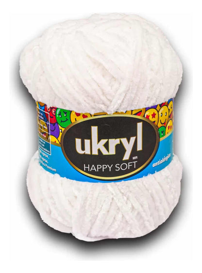 Chenille Happy Soft 100g Ukryl Ovillo