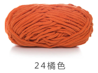 Lana Chenille Poliéster 5mm 100grs