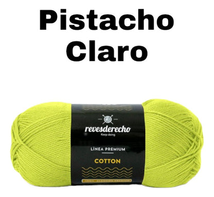 Algodón / Cotton Premium Revesderecho 100grs