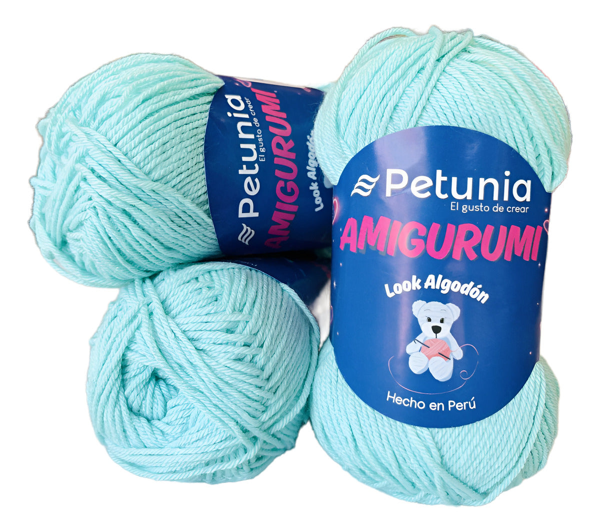 Lana Amigurumi (tacto Algodon) 50grs Petunia
