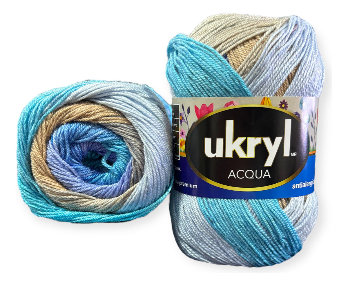 Hilo Acqua Microfibra Batik 100grs Ukryl