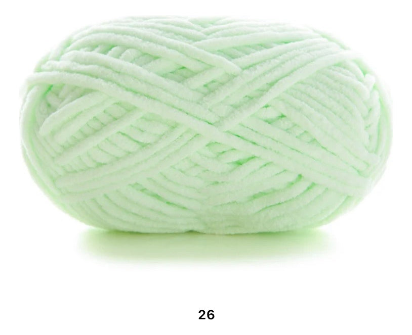 Lana Chenille 3,5mm 50grs
