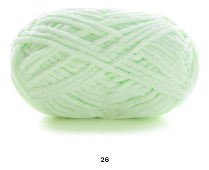 Lana Chenille 3,5mm 50grs