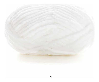 Lana Chenille 3,5mm 50grs