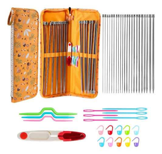 Set De Palillos 11 Medidas Con Accesorios Más Estuche