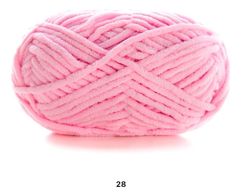 Lana Chenille 3,5mm 50grs
