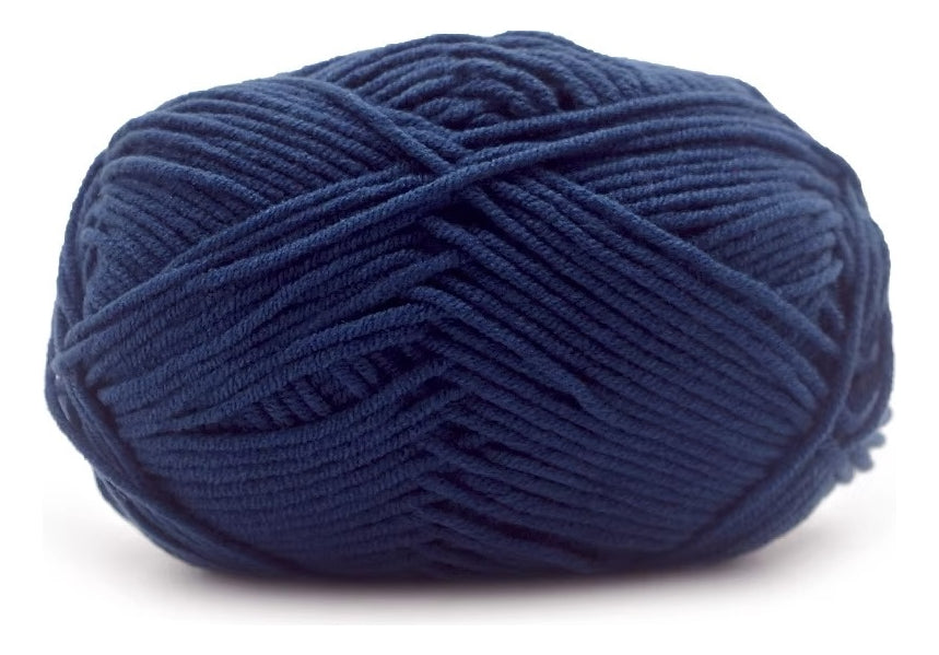 Lana Milk Cotton 50grs (4 Hebras Dobles 2mm) 90mts Aprox.