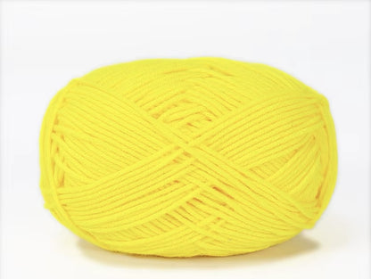 Lana Milk Cotton 50grs (4 Hebras Dobles 2mm) 90mts Aprox.