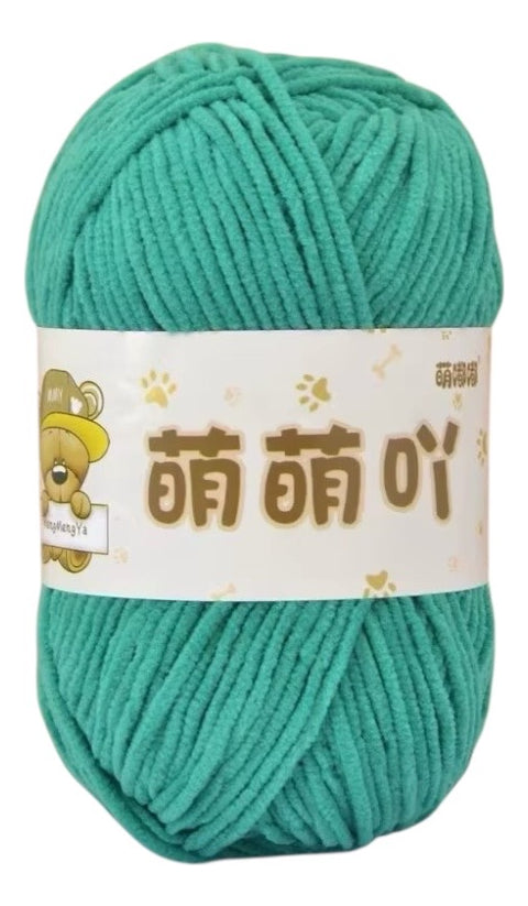 Lana Mini Velvet 50grs Ultra Delgada 3mm.