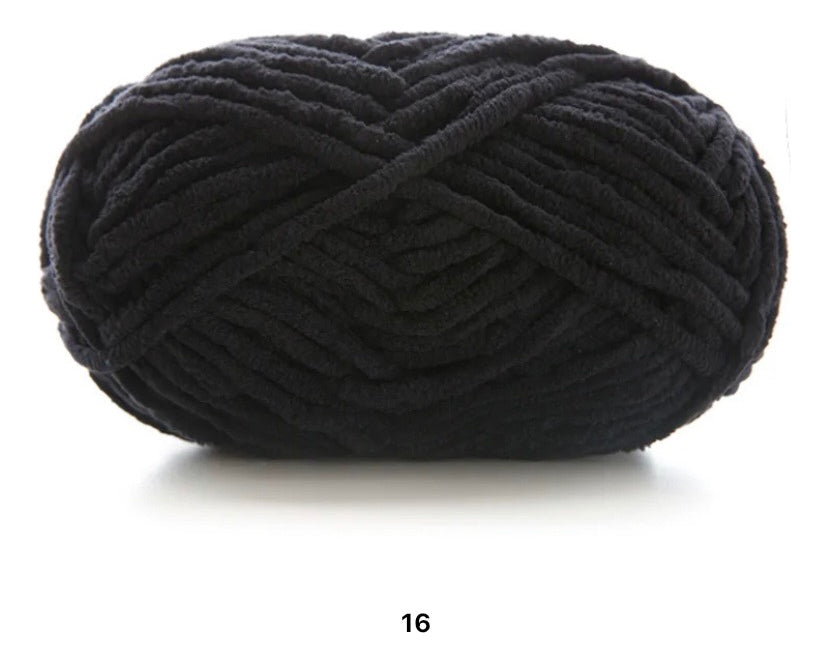 Lana Chenille 3,5mm 50grs